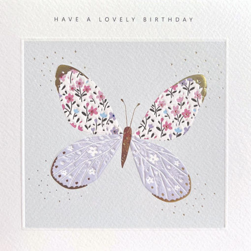 Picture of HAVE A LOVELY BIRTHDAY BUTTERFLY CARD